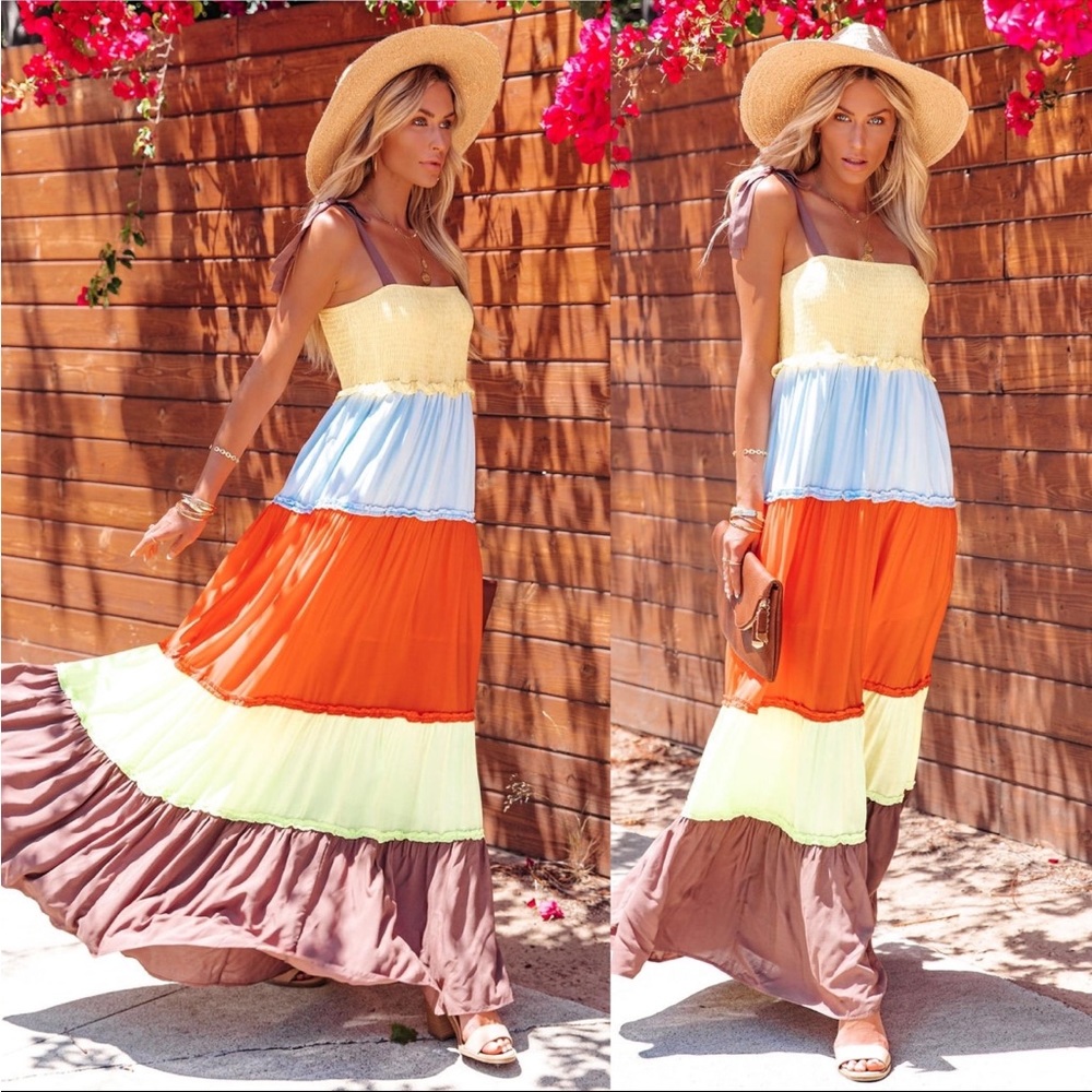 Vici Blissful Season Maxi Dress